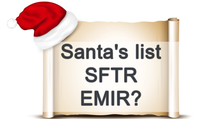 Santa’s SFTR gift extends to EMIR