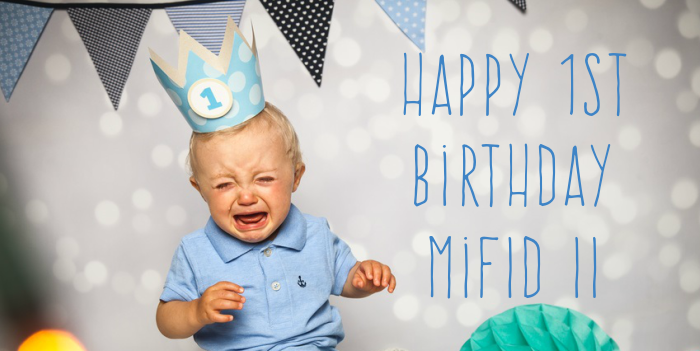 MiFIR transaction reporting – a happy first birthday WEBSITE