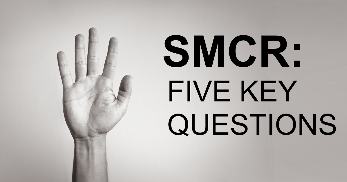 SMCR: Five questions on regulatory reporting