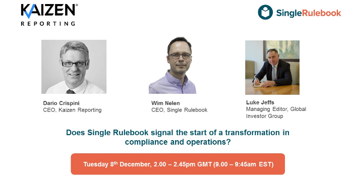 Register: Does Single Rulebook signal the start of a transformation in compliance and operations?