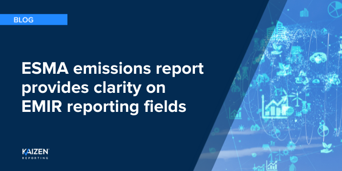 ESMA emissions report provides clarity on EMIR reporting fields