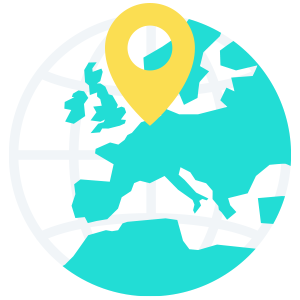 EU Location Globe