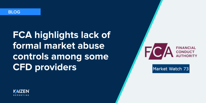 FCA highlights lack of formal market abuse controls among some CFD providers